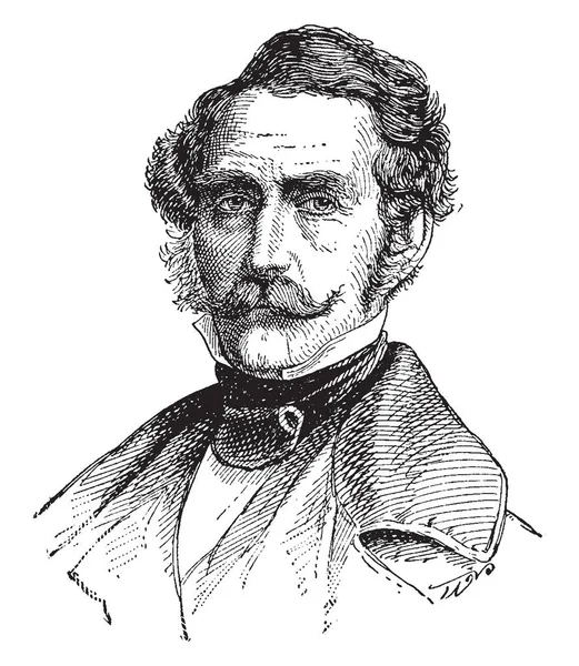 William Morton 1819 1868 Hij Een Amerikaanse Tandarts Die Eerst — Stockvector