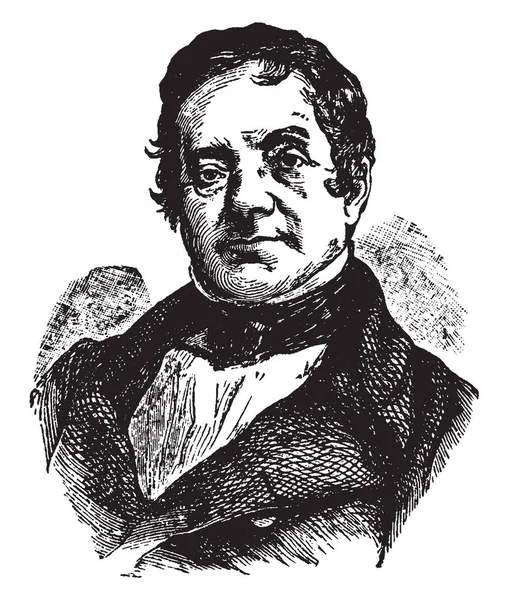 Washington Irving 1783 1859 Fue Escritor Estadounidense Cuentos Ensayista Biógrafo — Vector de stock