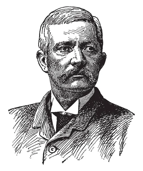 Henry Morton Stanley 1841 1904 Ele Era Jornalista Explorador Que —  Vetores de Stock