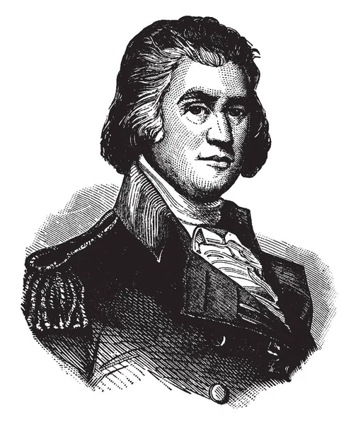 Samuel Smith 1752 1839 Fue Senador Los Estados Unidos Representante — Archivo Imágenes Vectoriales