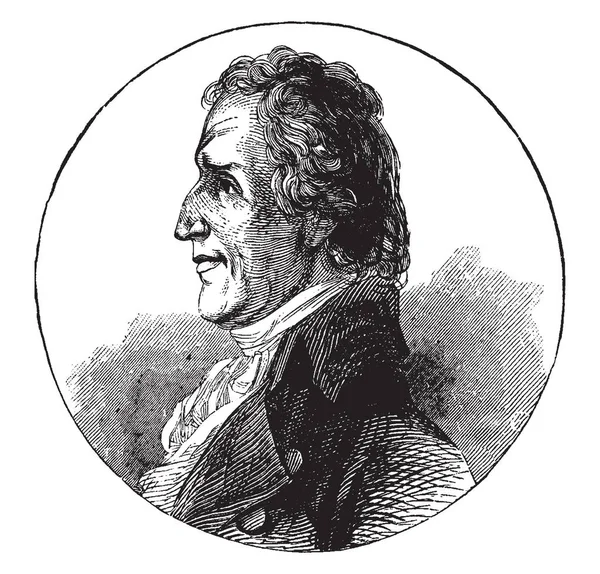 Marinus Willett 1740 1830 Był Amerykański Żołnierz Przywódca Polityczny New — Wektor stockowy