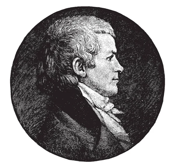 James Duane 1733 1797 Han Var Amerikansk Advokat Jurist Revolutionära — Stock vektor