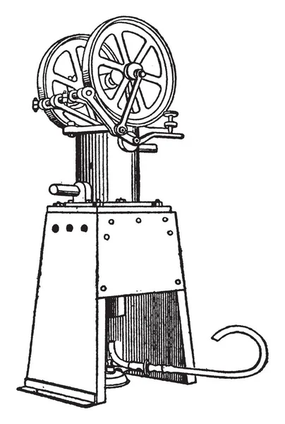 Cette Illustration Montre Moteur Air Chaud Utilisé Pour Mélanger Certains — Image vectorielle