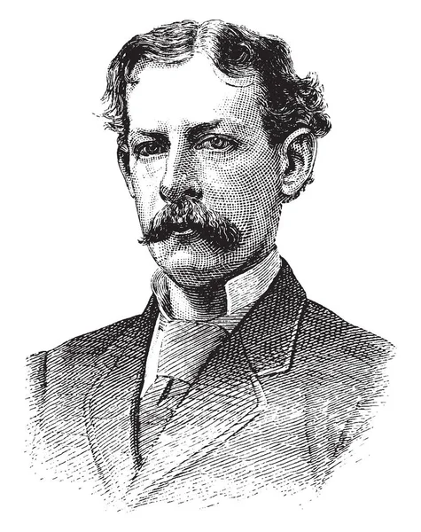 James Gordon Bennett 1795 1872 Founder Editor Publisher New York — Stock Vector