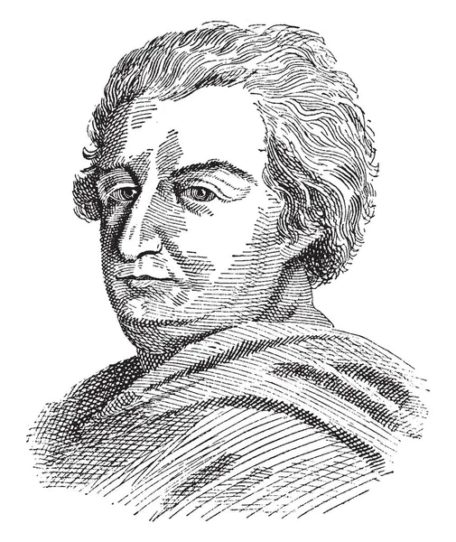 Beccaria 1738 1794 Adalah Seorang Filsuf Politikus Dan Ahli Hukum - Stok Vektor