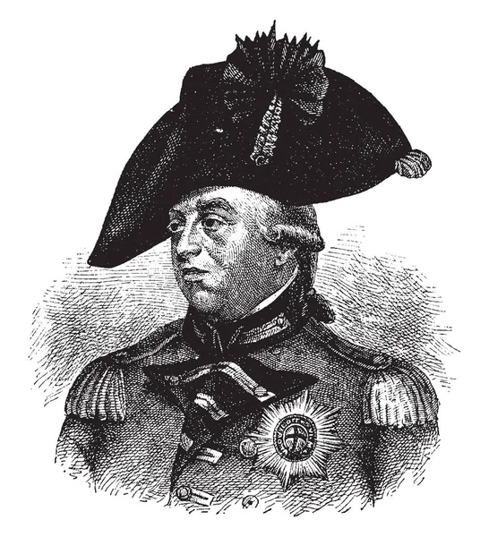 George Iii Koning Van Engeland 1738 1820 Hij Koning Van — Stockvector