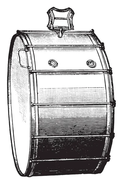 Stora Stavar Box Vintage Ingraverad Illustration Industriella Encyklopedi Lami 1875 — Stock vektor