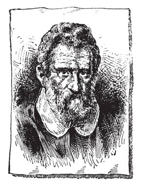 Marco Polo, 1254-1324, o bir Venedikli tüccar gezgin, vintage çizgi çizme veya oyma illüstrasyon yapıldı.