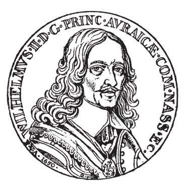 İngiltere, Kral William II (Rufus) c.? 1056-1100, 1087 1100 için İngiltere'nin kralı, vintage çizgi çizme veya oyma illüstrasyon yapıldı