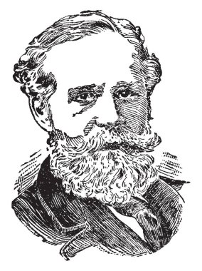 John Lubbock, 1834-1913, o bir İngiliz bankacı, emperyalizminin, hayırsever, bilim adamı ve bilge, vintage çizgi çizme veya oyma illüstrasyon yapıldı.