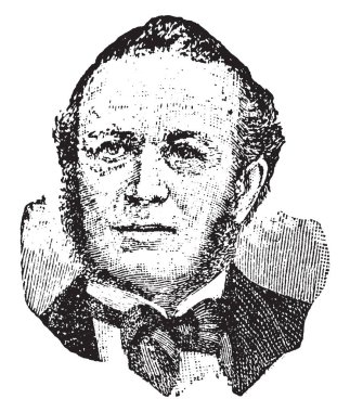 Karl Tauchnitz, 1761-1836, yazıcı ve kitapçı, vintage çizgi çizme veya oyma illüstrasyon biriydi