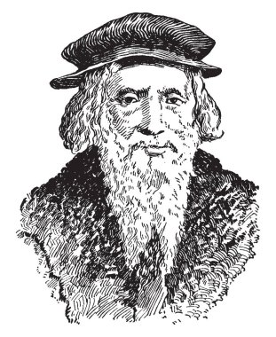 Sebastian Cabot, c. 1474-1557, bir İtalyan Gezgini ve İngilizce ve İspanyolca kron, vintage çizgi çizme veya oyma resim görev yapan çeşitli zamanlarda haritacı biriydi