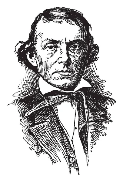 Alexander Stephens 1812 1883 Fue Político Estadounidense Vicepresidente Los Estados — Archivo Imágenes Vectoriales