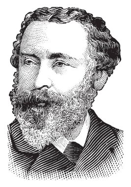 Henry Labouchere, 1831-1912, o bir İngiliz politikacı, yazar, yayıncı ve tiyatro sahibi Victoria ve Edwardian devirlerde, vintage çizgi çizme veya oyma illüstrasyon oldu