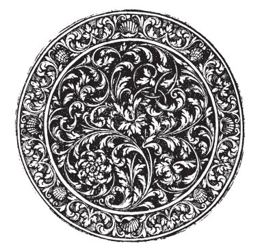 Ciddi yıkım durumda gösterir, vintage oyulmuş illüstrasyon. Endüstriyel ansiklopedi E.-O. Lami - 1875
