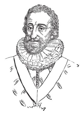 1610 1589 Fransa Kral ve Bourbon House, vintage çizgi çizme veya illüstrasyon oyma ilk Fransız hükümdar Fransa, 1553-1610, Henry IV biriydi