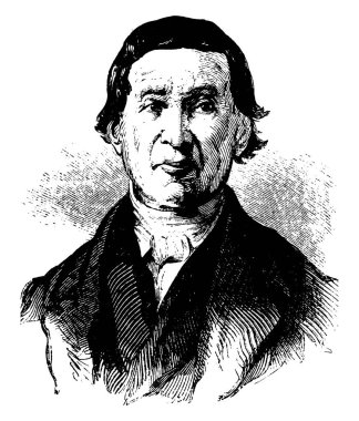 Robert Burnet, 1826-1893, o ünlü İngiliz Büyükelçisi Rusya, vintage satır çizim veya illüstrasyon oyma bir İngiliz diplomat, yapıldı.