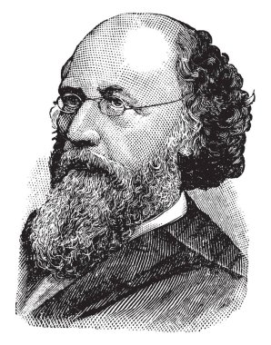 Stephen Johnson alan, 1816-1899, o bir Amerikan hukukçu, bir ortak adalet 1863 üzerinden 1897 Amerika Birleşik Devletleri yüksek mahkeme ve beşinci Başkanı adalet, Kaliforniya, vintage çizgi çizme veya oyma illüstrasyon yapıldı.