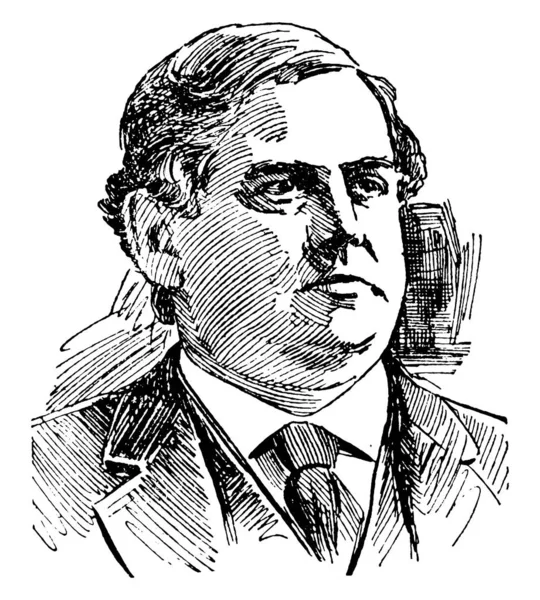 Phillips Brooks 1835 1893 War Ein Amerikanischer Bischöflicher Geistlicher Und — Stockvektor