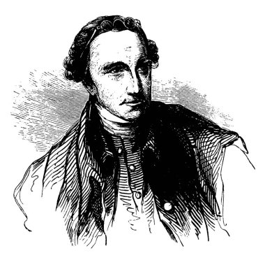 Patrick Henry, 1736-1799, o Amerikalı avukat, ekici, hatip ve Virginia, ünlü onun beyanı ikinci Virginia Kongre, vintage çizgi çizme veya oyma illüstrasyon için birinci ve altıncı sonrası Sömürge valisi oldu