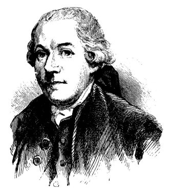 Henry Laurens, 1724-1792, o bir Amerikan tüccar, köle tüccarı ve pirinç ekici Güney Carolina, vintage çizgi çizme veya oyma illüstrasyon yapıldı.