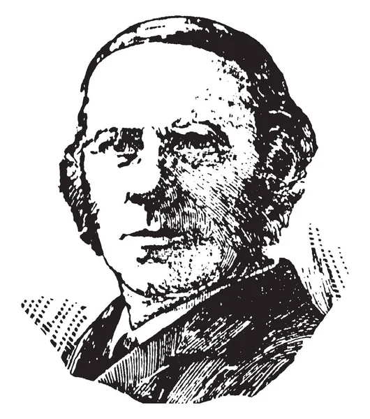 Thomas yönetmen Talmage, 1832-1902, o bir vaiz, rahip ve Amerika Birleşik Devletleri, vintage çizgi çizme veya oyma illüstrasyon ilahi yapıldı.