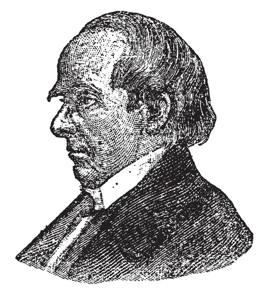 Daniel Webster 1782 1852 Fue Político Estadounidense Cámara Representantes Senador — Archivo Imágenes Vectoriales