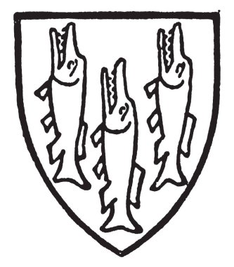 Lucy Gules üç luces delik veya çizim veya illüstrasyon oyma gümüş, vintage çizgi pike.