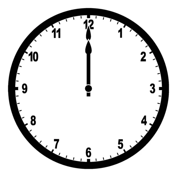 Esta Imagen Representa Reloj Que Muestra Números Numéricos Pantalla Dibujo — Vector de stock