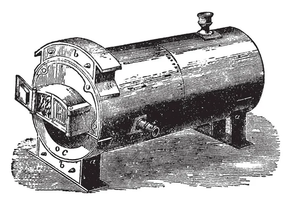 Questa Illustrazione Rappresenta Trentham Boiler Che Una Modifica Della Ben — Vettoriale Stock