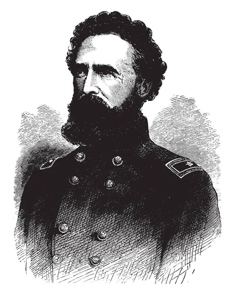 George Sykes 1822 1880 War Ein Karriere United States Army — Stockvektor