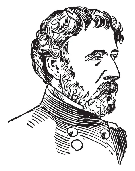 John Charles Fremont 1813 1890 American Explorer Politician Soldier Fifth — Stock Vector