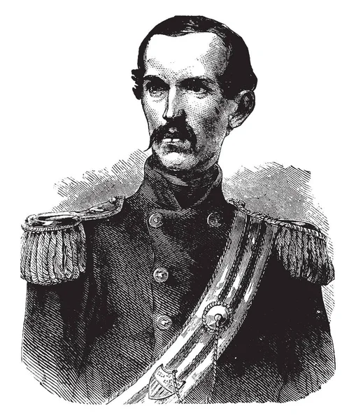 Michael Corcoran 1827 1863 Han Var Amerikansk General Unionsarmén Amerikanska — Stock vektor