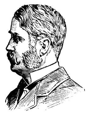 Efendim William S. Gilbert, 1836-1911, bir İngiliz oyun yazarı, liyakat, şair ve Illustrator, on dört çizgi diziler, vintage çizgi çizme veya oyma illüstrasyon için ünlü biriydi