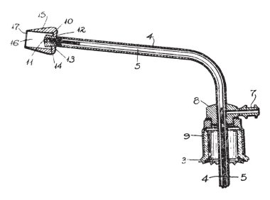  Kombinasyon Atomizer ve bir iyi sprey, vintage çizgi çizme üretimi veya illüstrasyon oyma için kullanılan Neblizer.