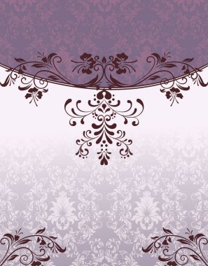 mor çiçekli gelin duş davet 