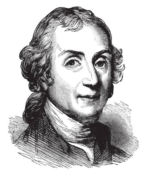 Joseph Priestley 1733 1804 Fue Teólogo Inglés Clérigo Disidente Inglés — Vector de stock