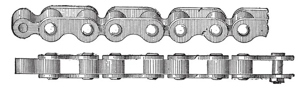 Velocipede Michaux Lallement Illustration Gravée Vintage Encyclopédie Industrielle Lami 1875 — Image vectorielle