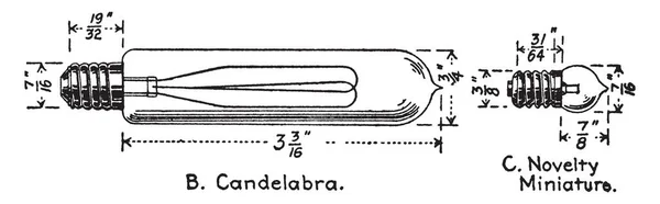 Parlak Lamba Vintage Çizgi Çizme Veya Oyma Illüstrasyon Görüntüsüdür — Stok Vektör