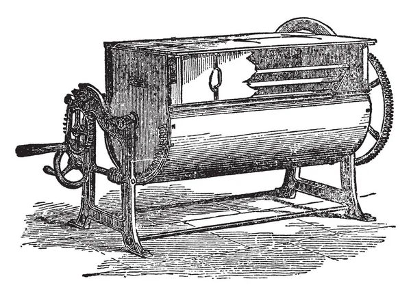 Esta Ilustración Representa Máquina Amasar Que Una Forma Máquina Hacer — Archivo Imágenes Vectoriales