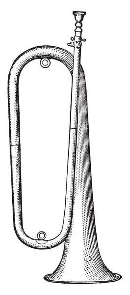 Clarion Ilustración Grabada Vintage Enciclopedia Industrial Lami 1875 — Archivo Imágenes Vectoriales