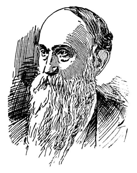 Jubal Рано 1816 1894 Року Він Був Адвокатом Конфедерації Генеральний — стоковий вектор