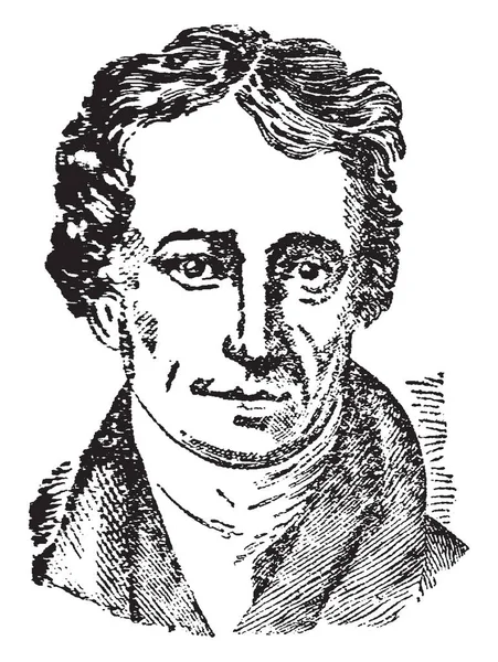 Charles Lamb 1775 1834 Fue Ensayista Inglés Poeta Anticuario Ilustración — Vector de stock