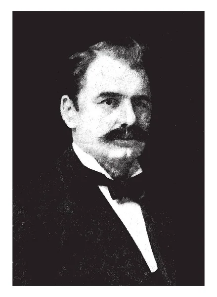 William Sherman Jennings 1863 1920 Était Homme Politique Américain Dix — Image vectorielle