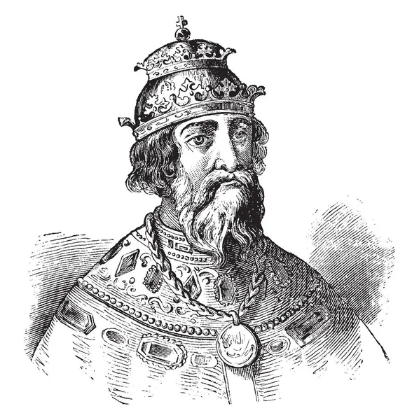Ivan 1530 1584 Grand Prins Van Moskou Uit 1533 Tot — Stockvector