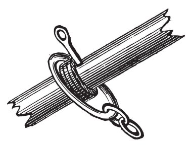 Yönetmelik hassas yıkama, vintage illüstrasyon kazınmış. Endüstriyel ansiklopedi E.-O. Lami - 1875