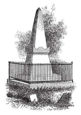 Bir dikilitaş şeklinde işaret 