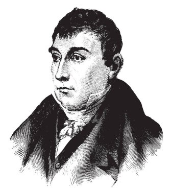 Marquis de Lafayette, 1757-1834, o bir Fransız aristokrat ve savaşan Amerikan Bağımsızlık Savaşı, vintage çizgi çizme veya oyma illüstrasyon askerdi