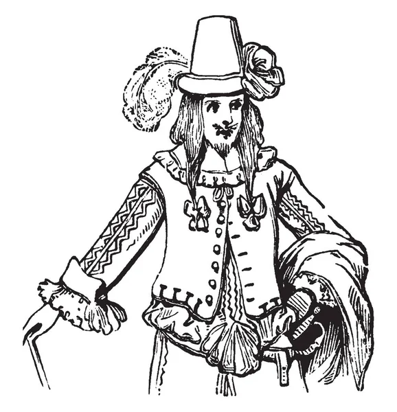 Tamamen oda on beşinci, vintage çizgi çizme veya oyma illüstrasyon sonu hakkında.