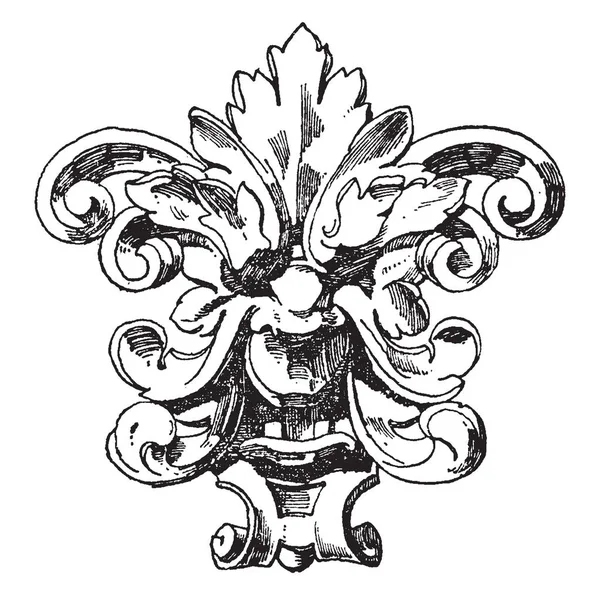 16. yüzyıl Alman maskeden, vintage çizgi çizme veya oyma illüstrasyon.